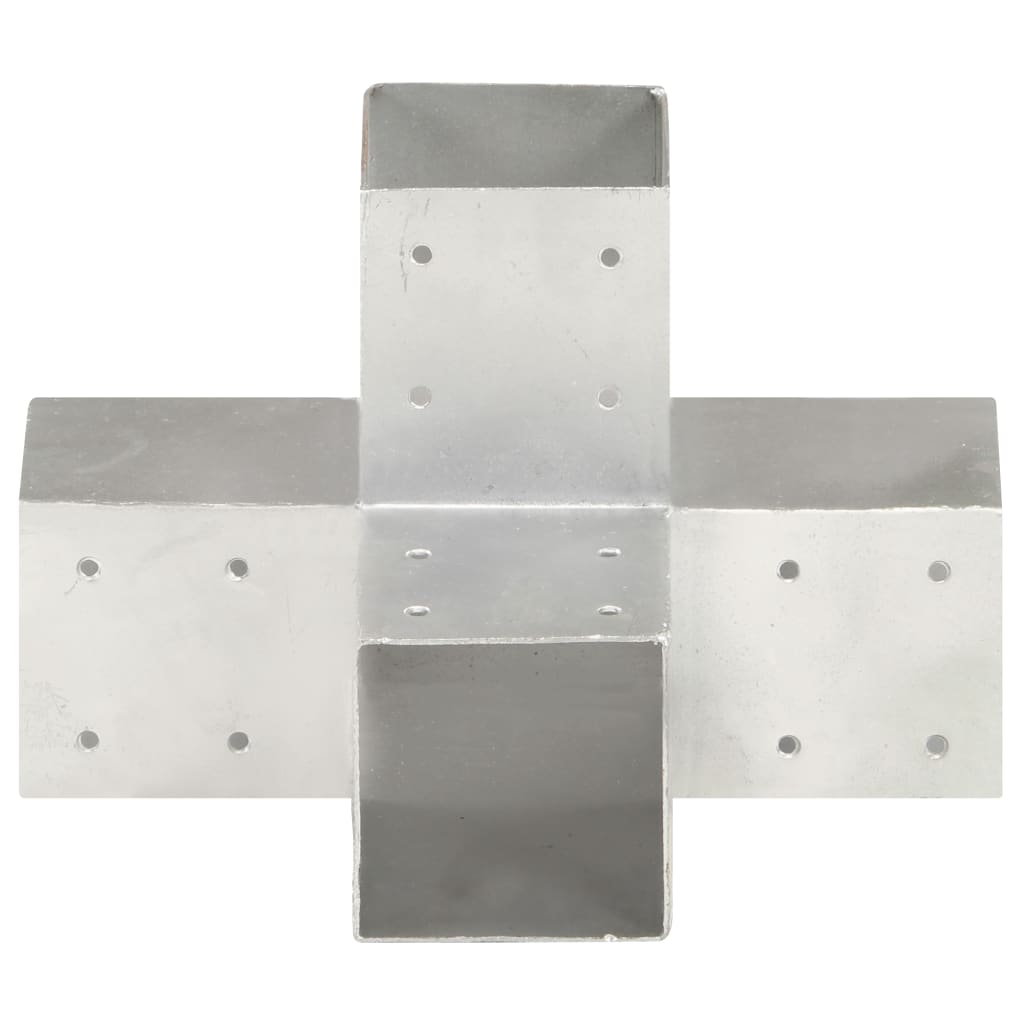 Paalverbinding X-vorm 91x91 mm gegalvaniseerd metaal is nu te koop bij PeponiXL, paradijselijk wonen!