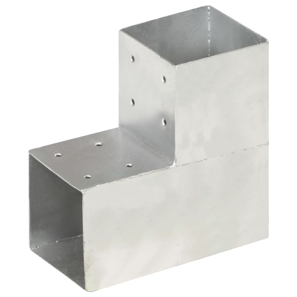 Paalverbinding L-vorm 101x101 mm gegalvaniseerd metaal is nu te koop bij PeponiXL, paradijselijk wonen!
