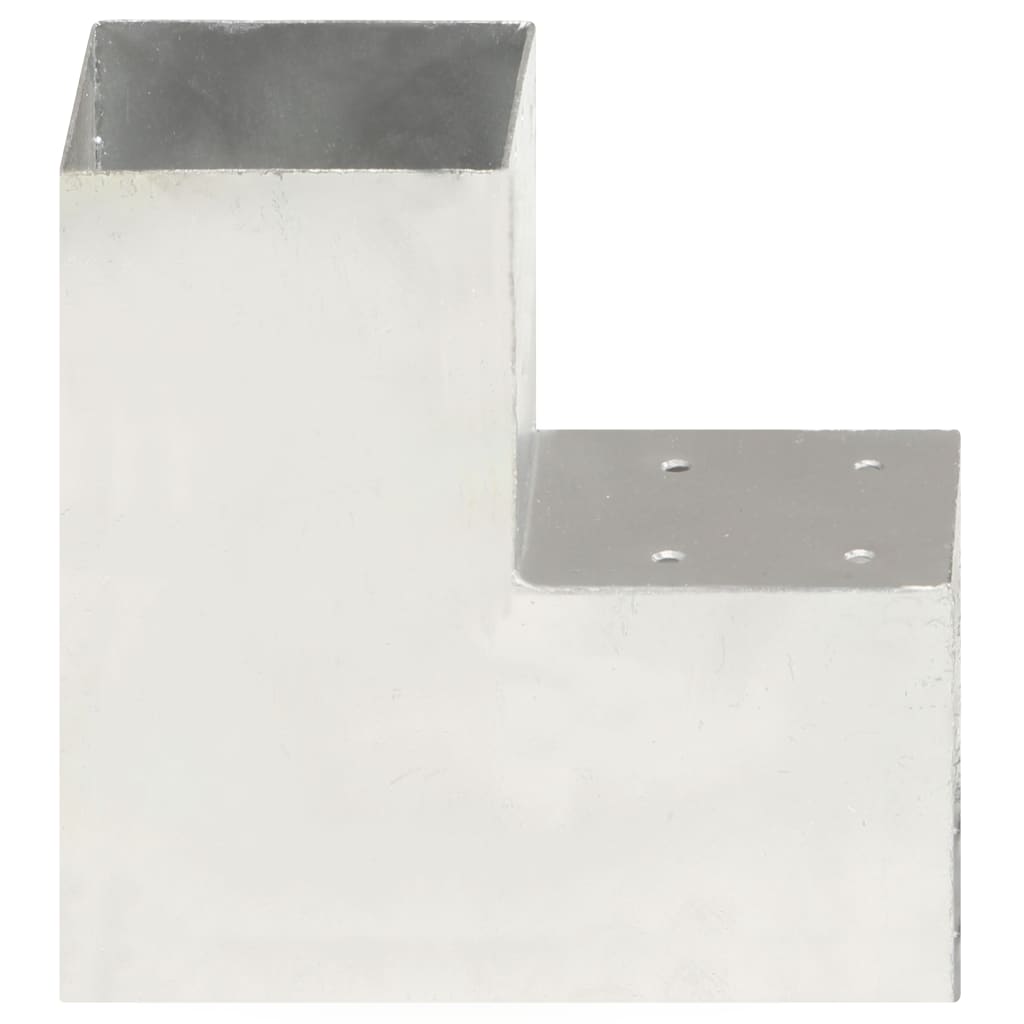 Paalverbinding L-vorm 101x101 mm gegalvaniseerd metaal is nu te koop bij PeponiXL, paradijselijk wonen!