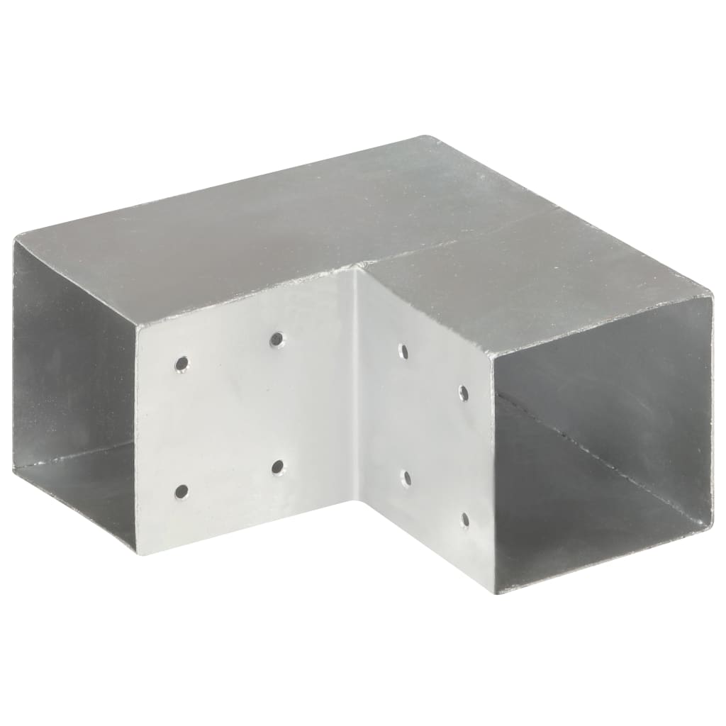 Paalverbinding L-vorm 101x101 mm gegalvaniseerd metaal is nu te koop bij PeponiXL, paradijselijk wonen!