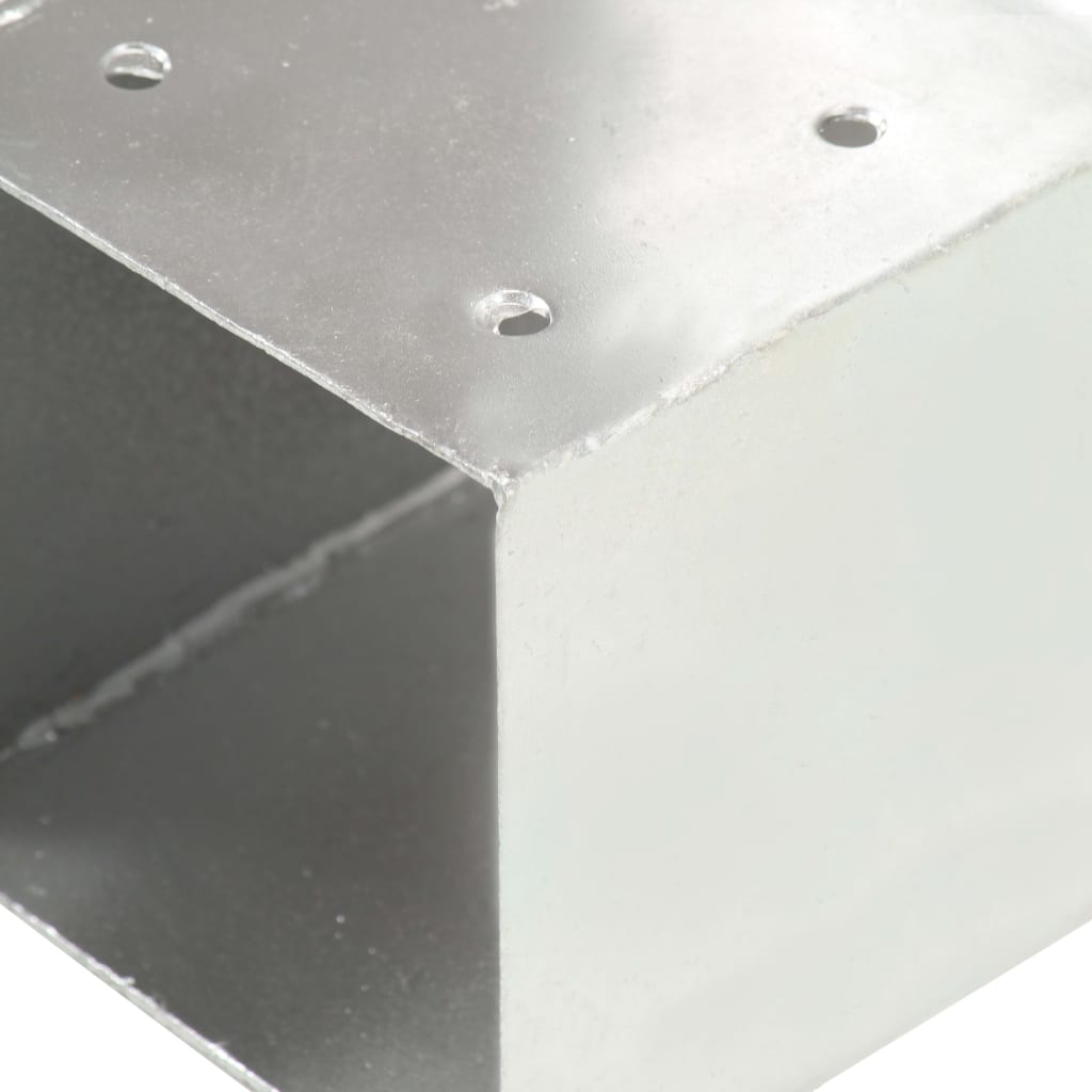 Paalverbindingen 4 st T-vorm 101x101 mm gegalvaniseerd metaal is nu te koop bij PeponiXL, paradijselijk wonen!