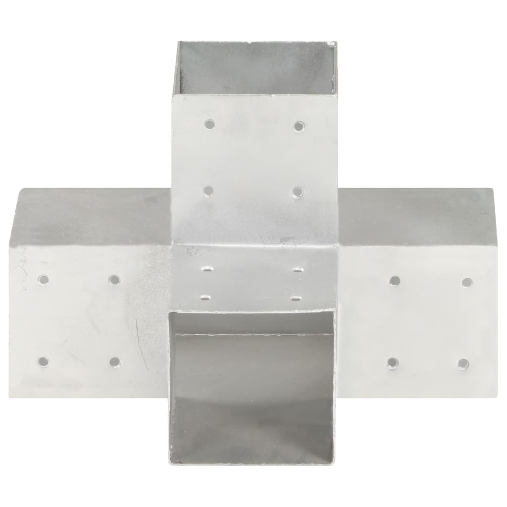 Paalverbinding X-vorm 101x101 mm gegalvaniseerd metaal is nu te koop bij PeponiXL, paradijselijk wonen!
