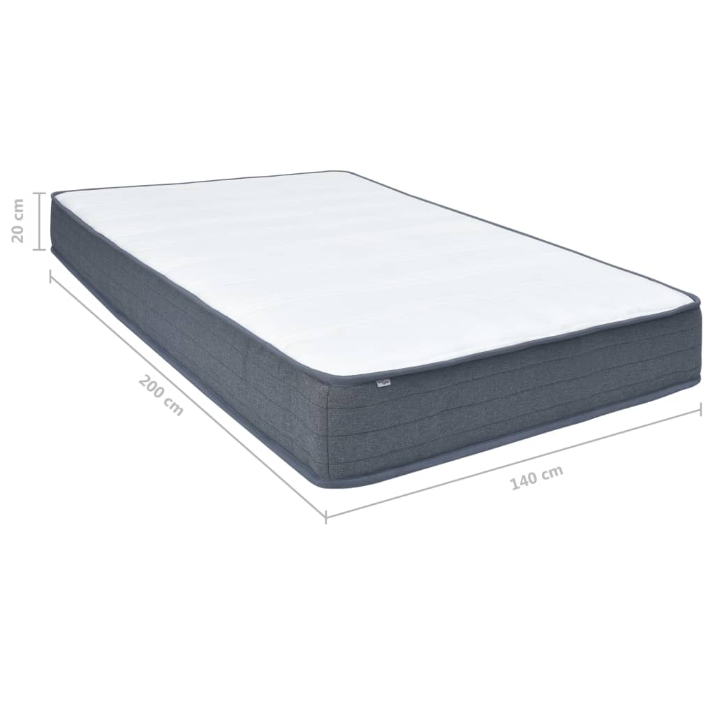 Boxspringmatras medium 200x140x20 cm is nu te koop bij PeponiXL, paradijselijk wonen!