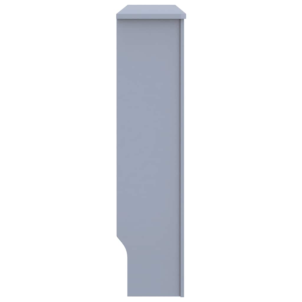 Radiatorombouw 112x19x81,5 cm bewerkt hout grijs is nu te koop bij PeponiXL, paradijselijk wonen!