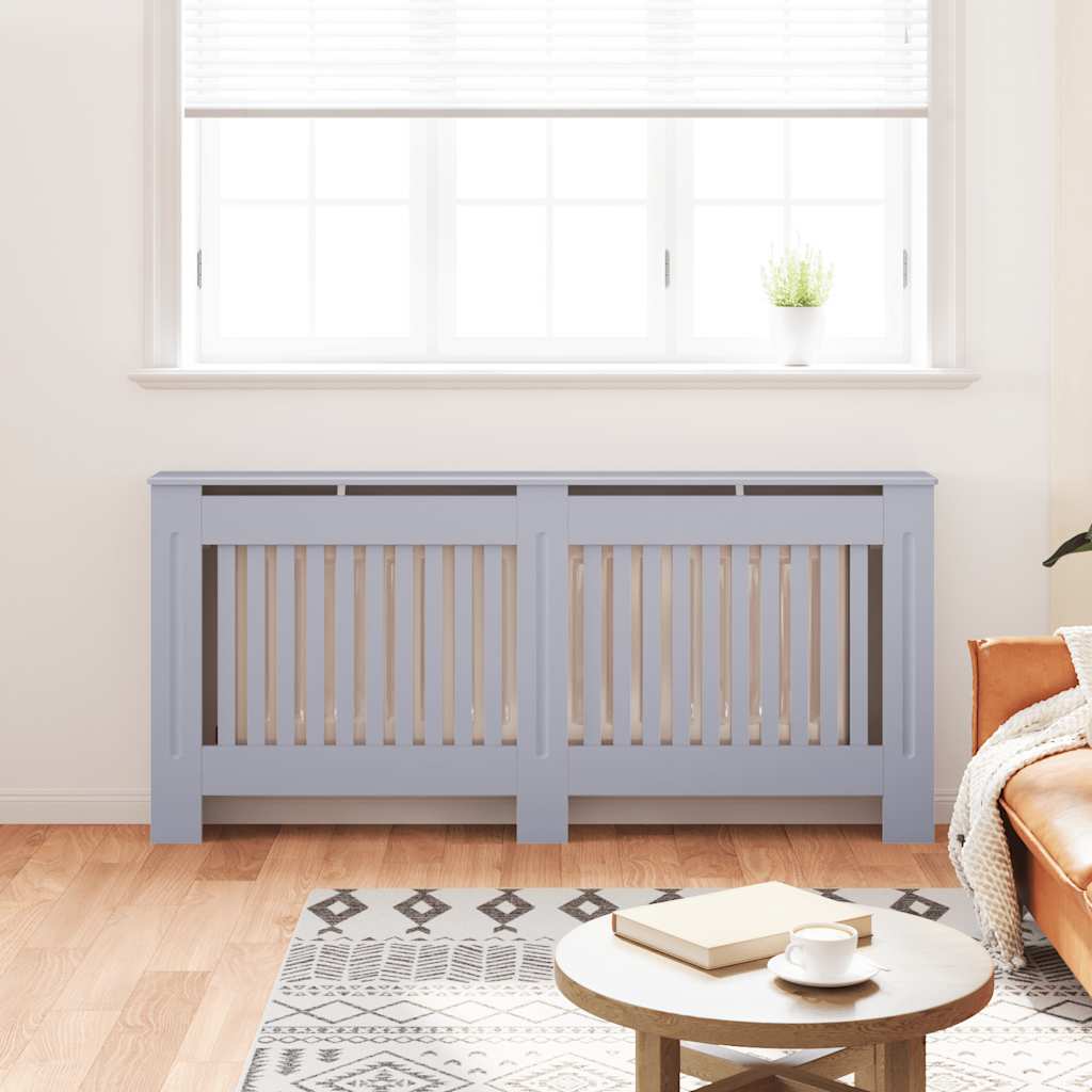 Radiatorombouw 172x19x81,5 cm MDF antraciet is nu te koop bij PeponiXL, paradijselijk wonen!