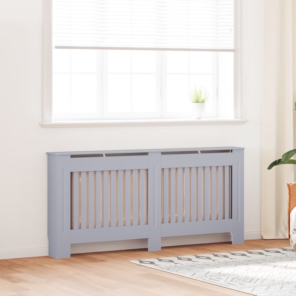 Radiatorombouw 172x19x81,5 cm MDF antraciet is nu te koop bij PeponiXL, paradijselijk wonen!