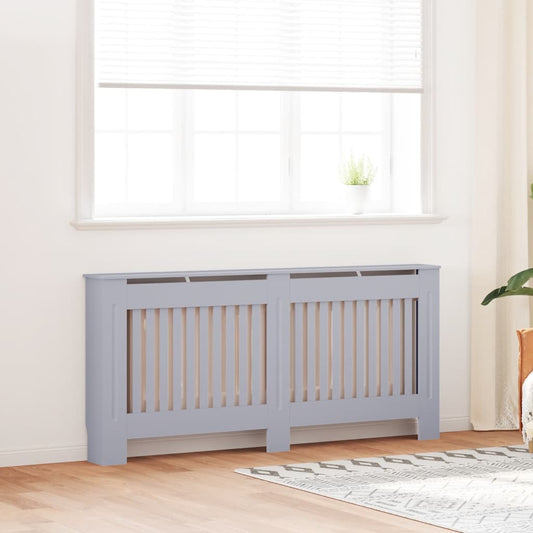 Radiatorombouw 172x19x81,5 cm MDF antraciet is nu te koop bij PeponiXL, paradijselijk wonen!