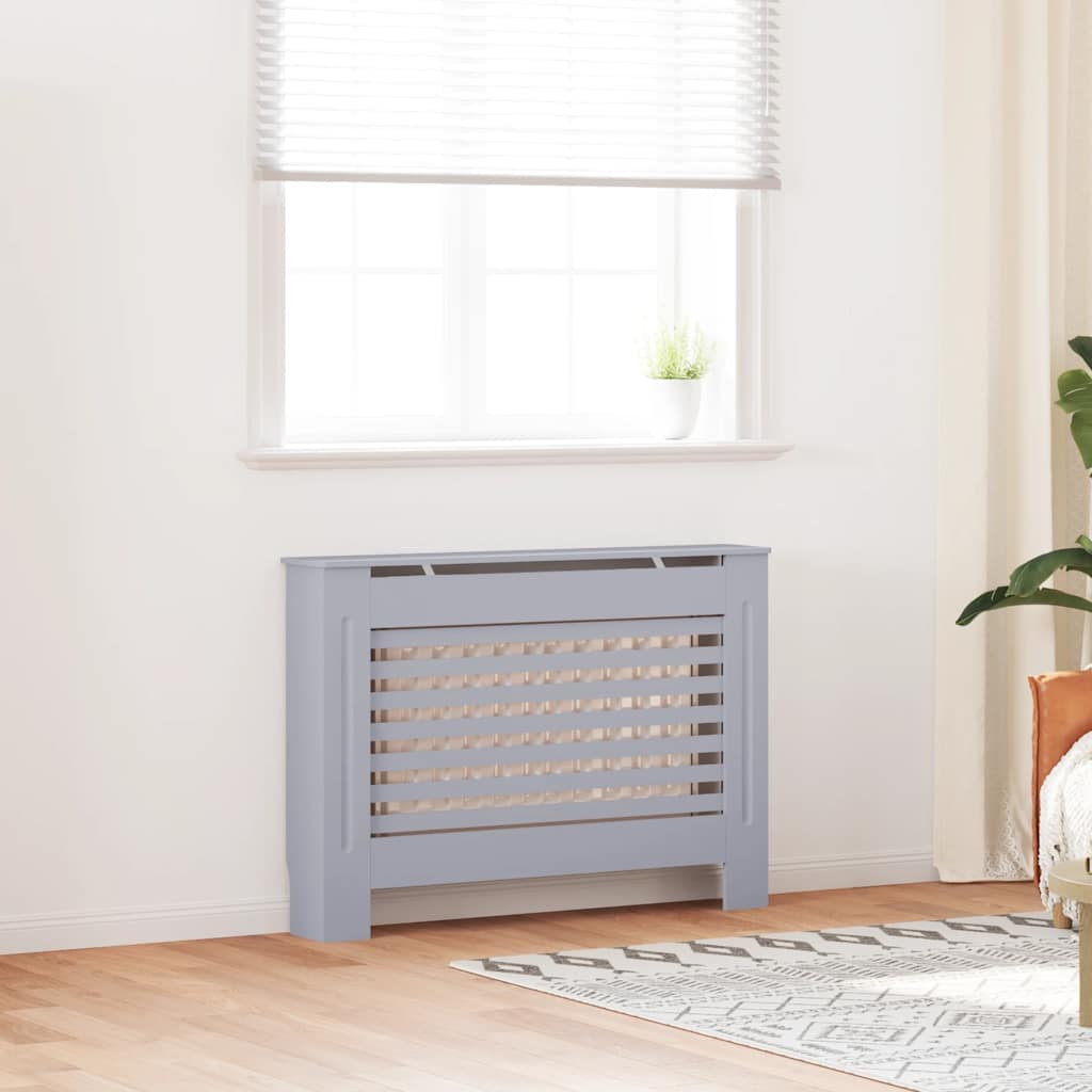 Radiatorombouw 112x19x81,5 cm MDF antraciet is nu te koop bij PeponiXL, paradijselijk wonen!