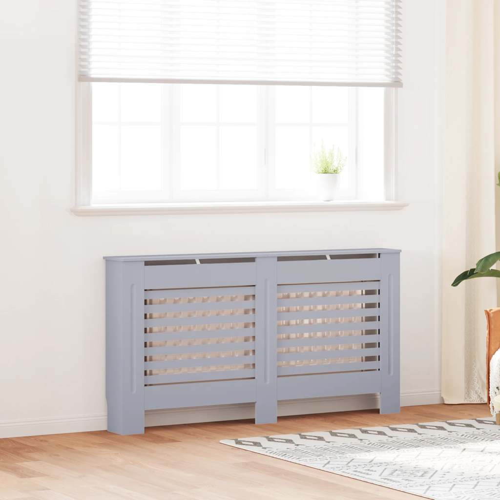 Radiatorombouw 152x19x81,5 cm MDF antraciet is nu te koop bij PeponiXL, paradijselijk wonen!