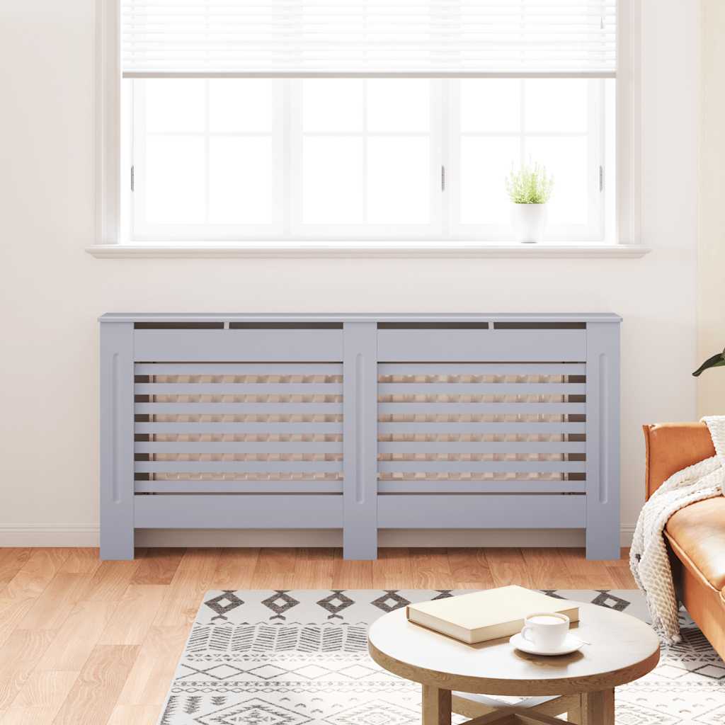 Radiatorombouw 172x19x81,5 cm MDF antraciet is nu te koop bij PeponiXL, paradijselijk wonen!