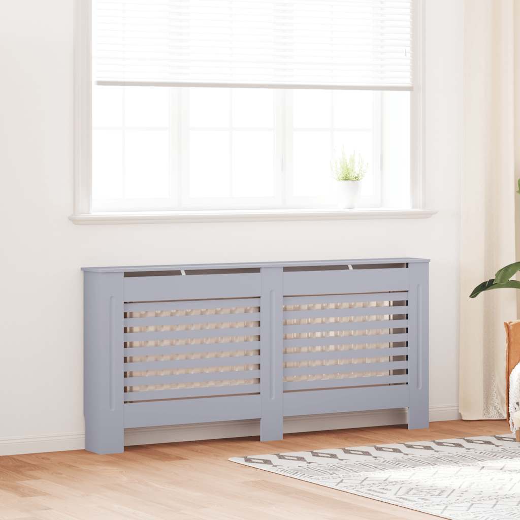 Radiatorombouw 172x19x81,5 cm MDF antraciet is nu te koop bij PeponiXL, paradijselijk wonen!