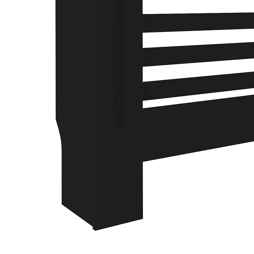 Radiatorombouw 172x19x81,5 cm MDF zwart is nu te koop bij PeponiXL, paradijselijk wonen!
