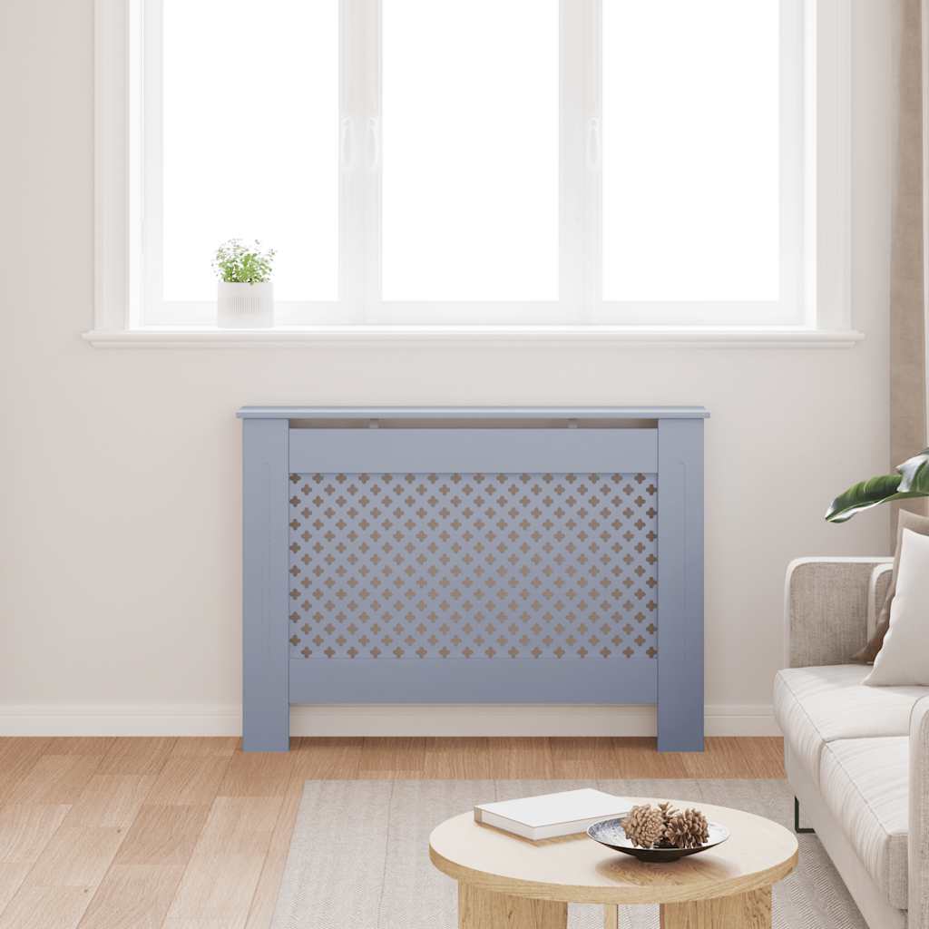 Radiatorombouw 112x19x81,5 cm MDF antraciet is nu te koop bij PeponiXL, paradijselijk wonen!