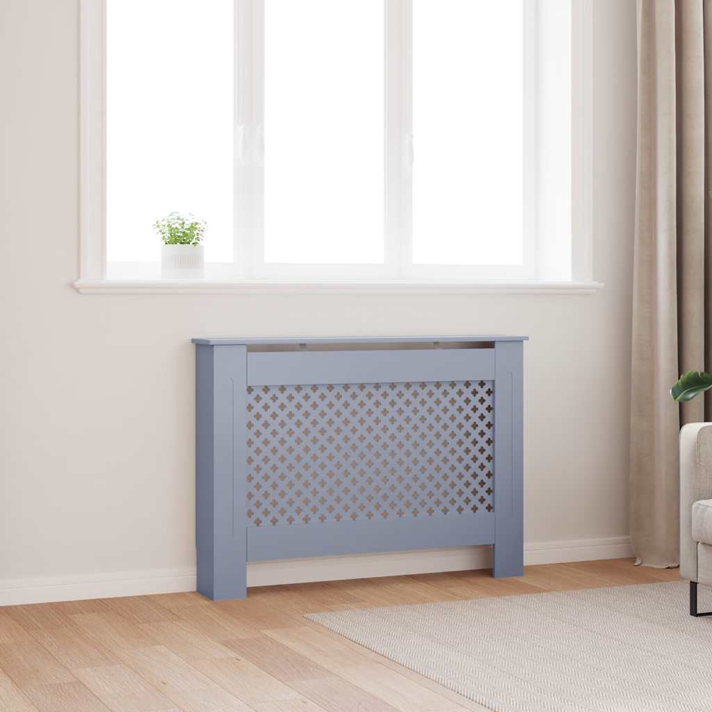 Radiatorombouw 112x19x81,5 cm MDF antraciet is nu te koop bij PeponiXL, paradijselijk wonen!