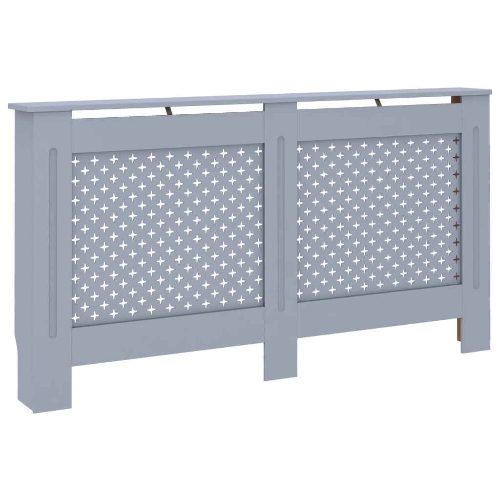 Radiatorombouw 152x19x81,5 cm MDF antraciet is nu te koop bij PeponiXL, paradijselijk wonen!