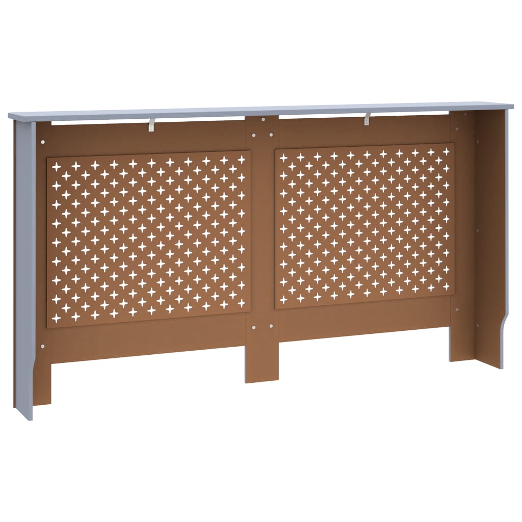 Radiatorombouw 152x19x81,5 cm MDF antraciet is nu te koop bij PeponiXL, paradijselijk wonen!