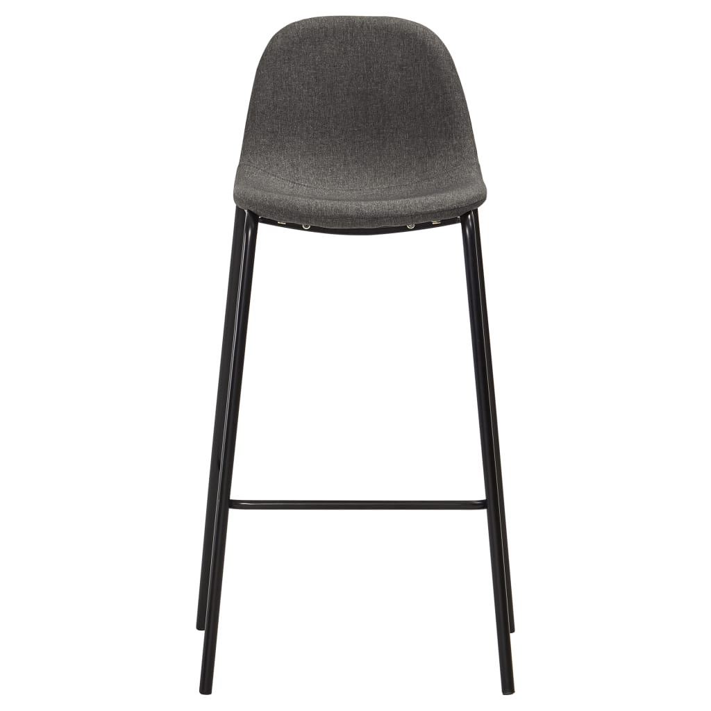 5-delige Barset stof donkergrijs is nu te koop bij PeponiXL, paradijselijk wonen!