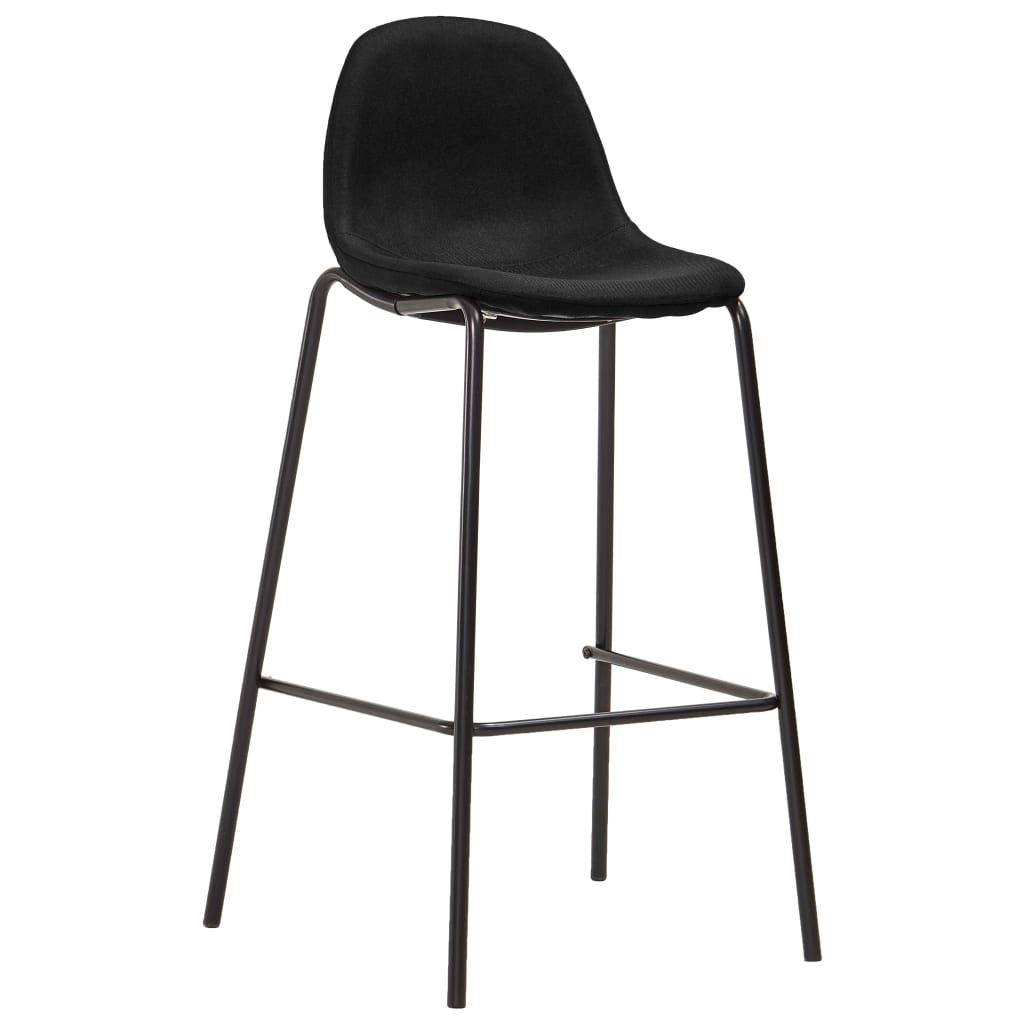 5-delige Barset stof zwart is nu te koop bij PeponiXL, paradijselijk wonen!