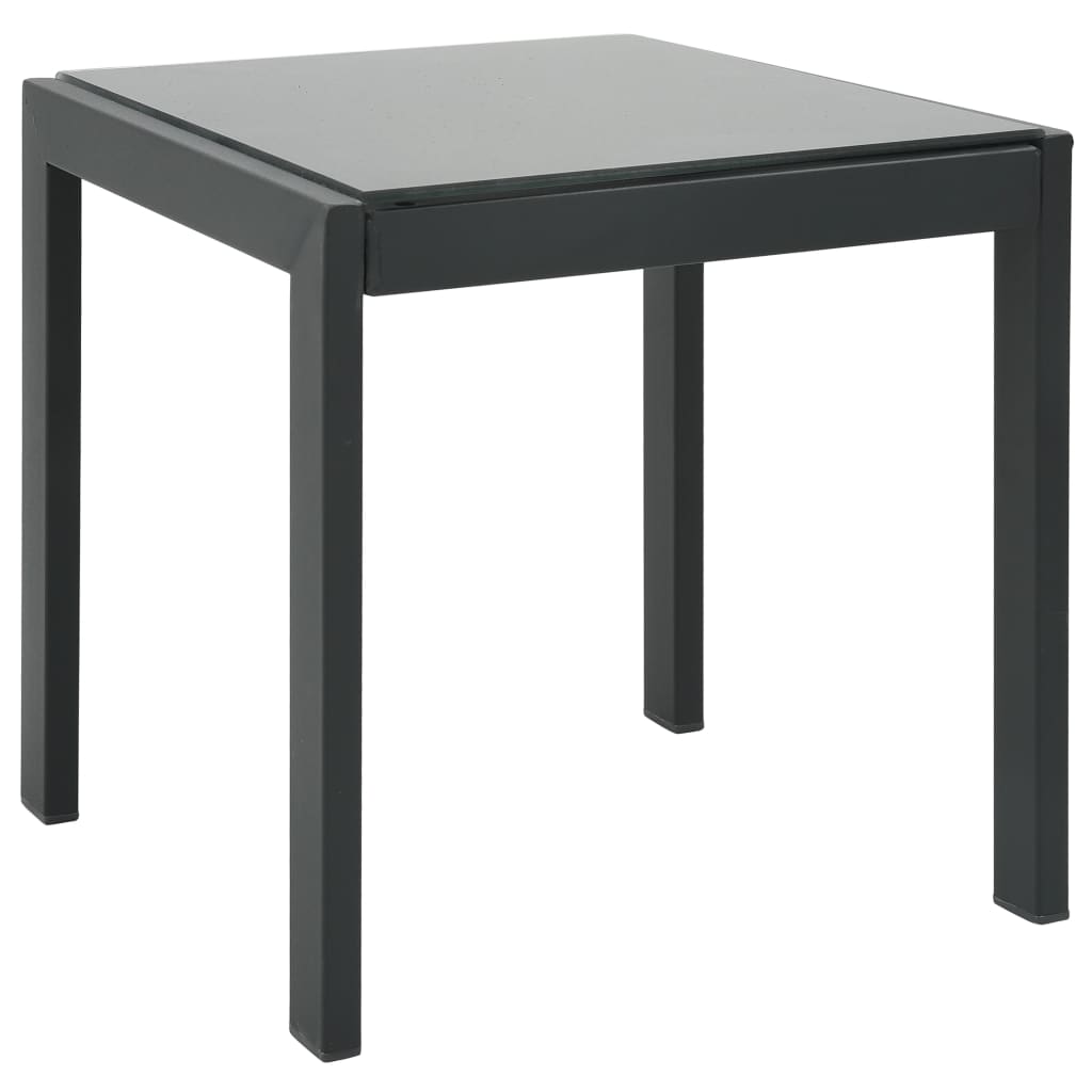 Ligbedden 2 st met tafel textileen en staal is nu te koop bij PeponiXL, paradijselijk wonen!