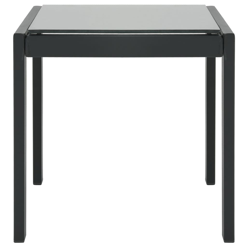 Ligbedden 2 st met tafel textileen en staal is nu te koop bij PeponiXL, paradijselijk wonen!