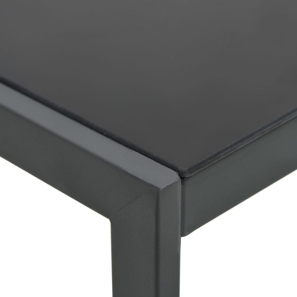 Ligbedden 2 st met tafel textileen en staal is nu te koop bij PeponiXL, paradijselijk wonen!