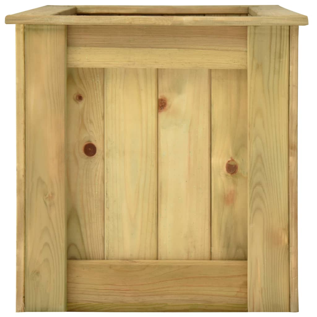 Plantenbak verhoogd 100x50x50 cm geïmpregneerd grenenhout is nu te koop bij PeponiXL, paradijselijk wonen!