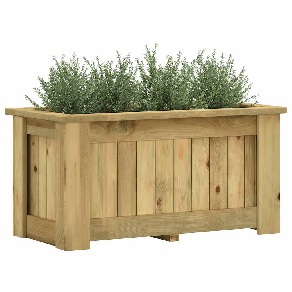 Plantenbak verhoogd 100x50x50 cm geïmpregneerd grenenhout is nu te koop bij PeponiXL, paradijselijk wonen!
