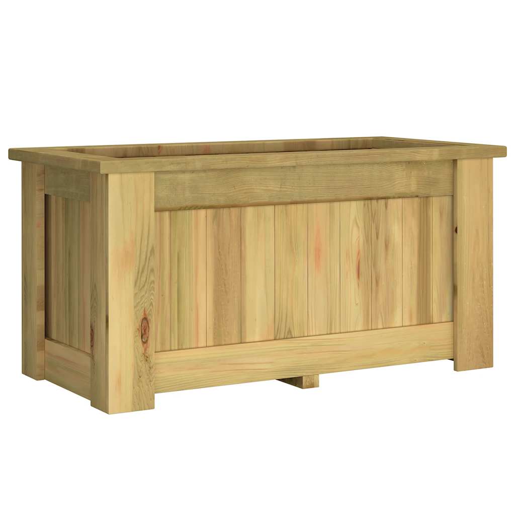 Plantenbak verhoogd 100x50x50 cm geïmpregneerd grenenhout is nu te koop bij PeponiXL, paradijselijk wonen!