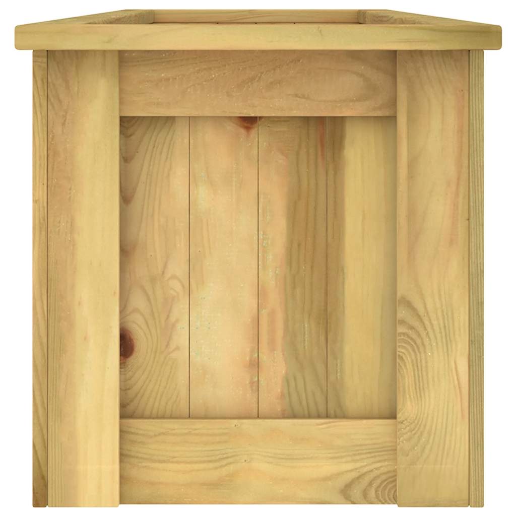 Plantenbak verhoogd 291x50x50 cm geïmpregneerd grenenhout is nu te koop bij PeponiXL, paradijselijk wonen!
