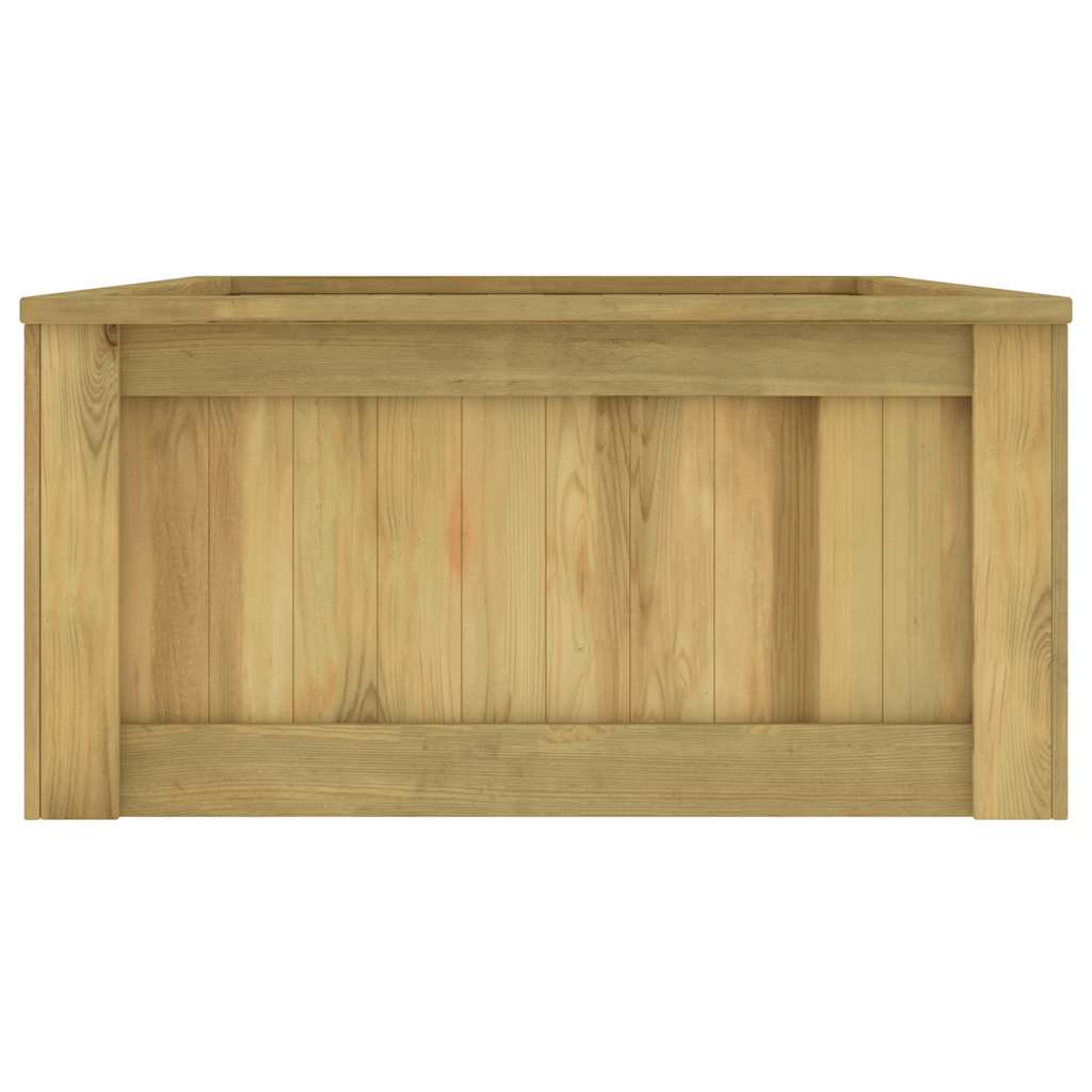 Plantenbak verhoogd 196x100x50 cm geïmpregneerd grenenhout is nu te koop bij PeponiXL, paradijselijk wonen!