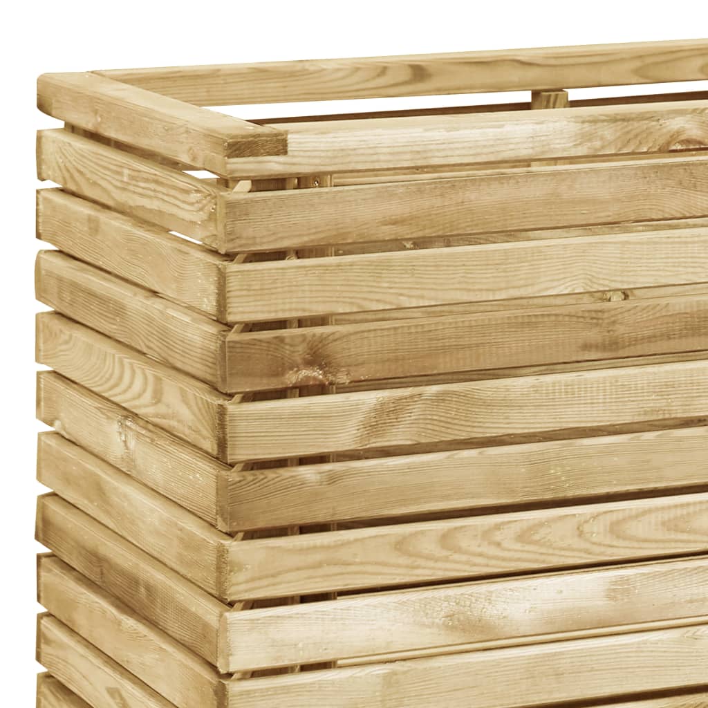 Plantenbak verhoogd 100x50x100 cm geïmpregneerd grenenhout is nu te koop bij PeponiXL, paradijselijk wonen!
