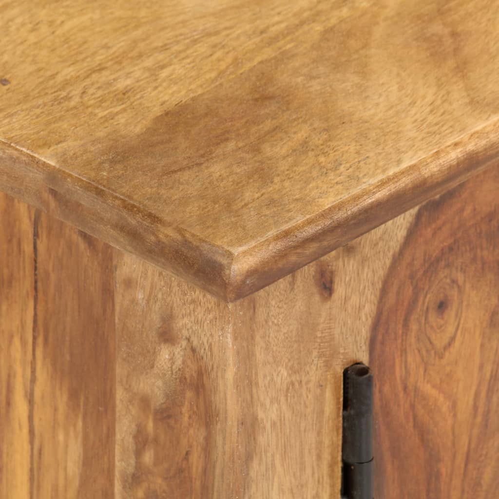 Tv-meubel 115x30x42 cm massief acaciahout is nu te koop bij PeponiXL, paradijselijk wonen!