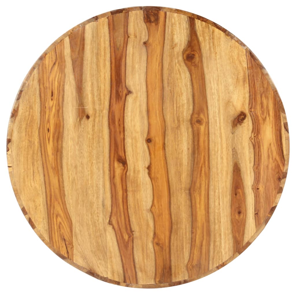 Salontafel rond 65x30 cm massief acaciahout