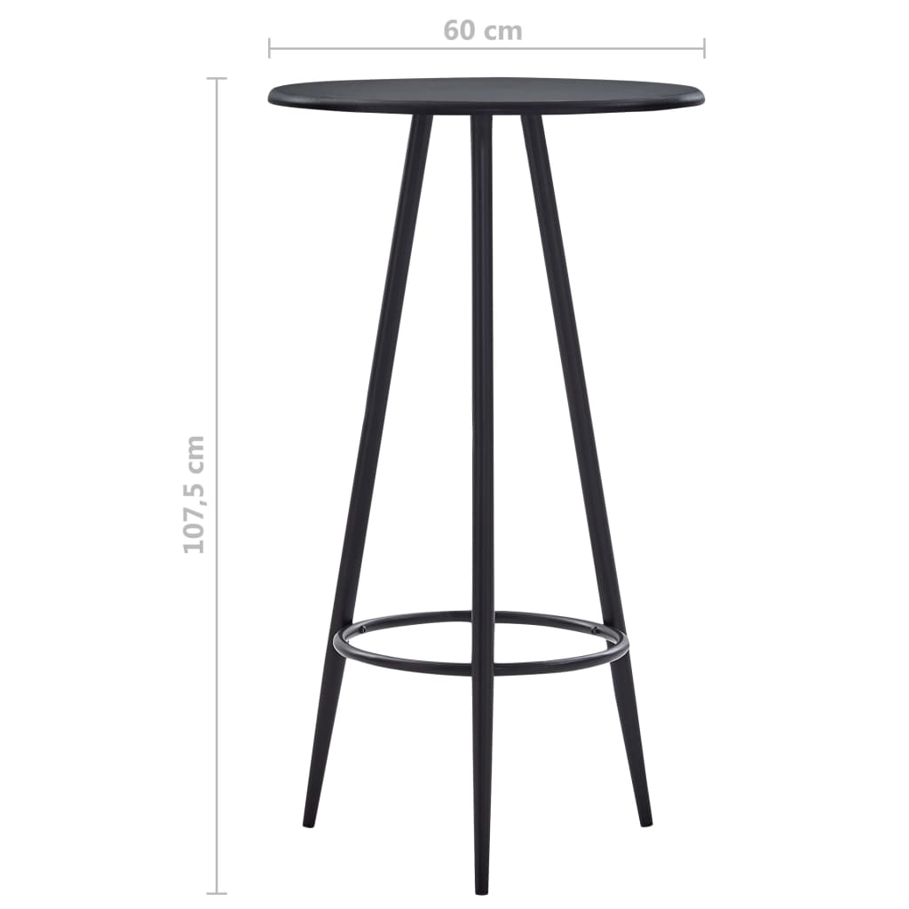 3-delige Barset stof zwart is nu te koop bij PeponiXL, paradijselijk wonen!