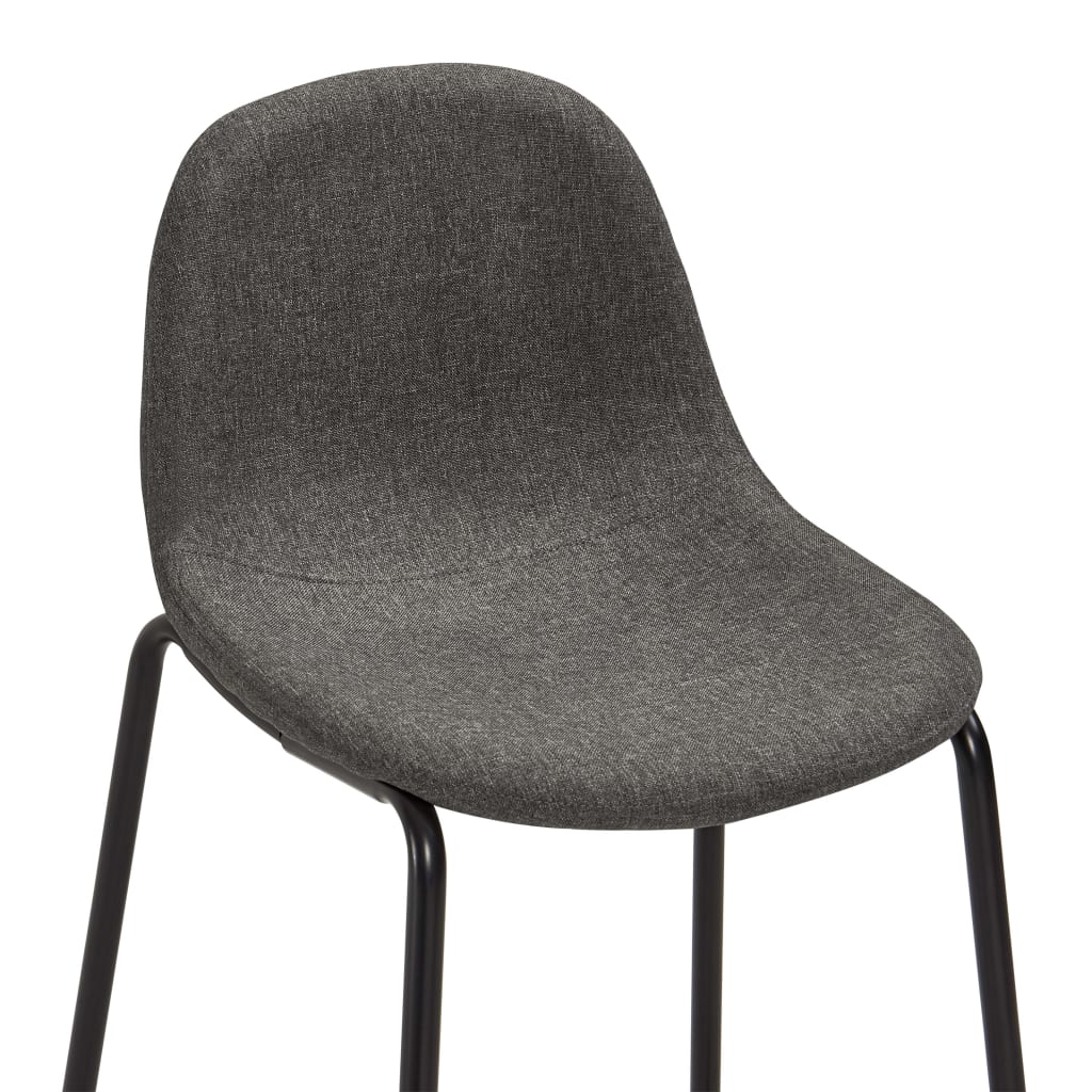 3-delige Barset stof donkergrijs is nu te koop bij PeponiXL, paradijselijk wonen!