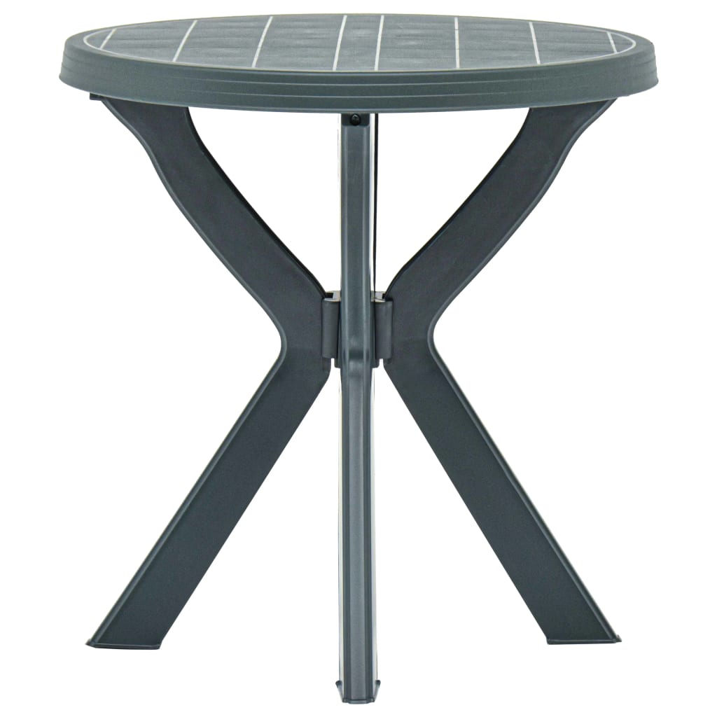 Bistrotafel Ø70 cm kunststof groen is nu te koop bij PeponiXL, paradijselijk wonen!