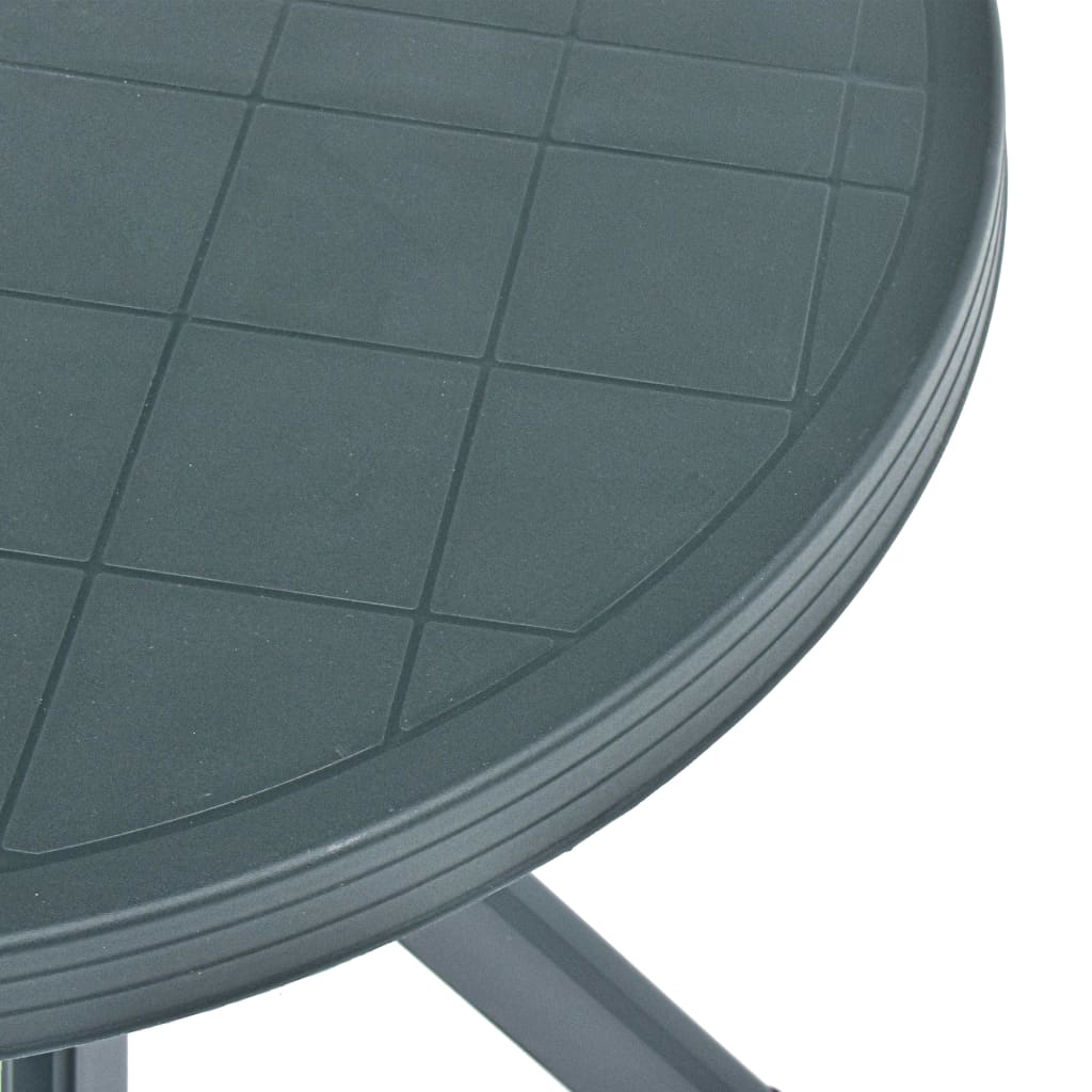 Bistrotafel Ø70 cm kunststof groen is nu te koop bij PeponiXL, paradijselijk wonen!