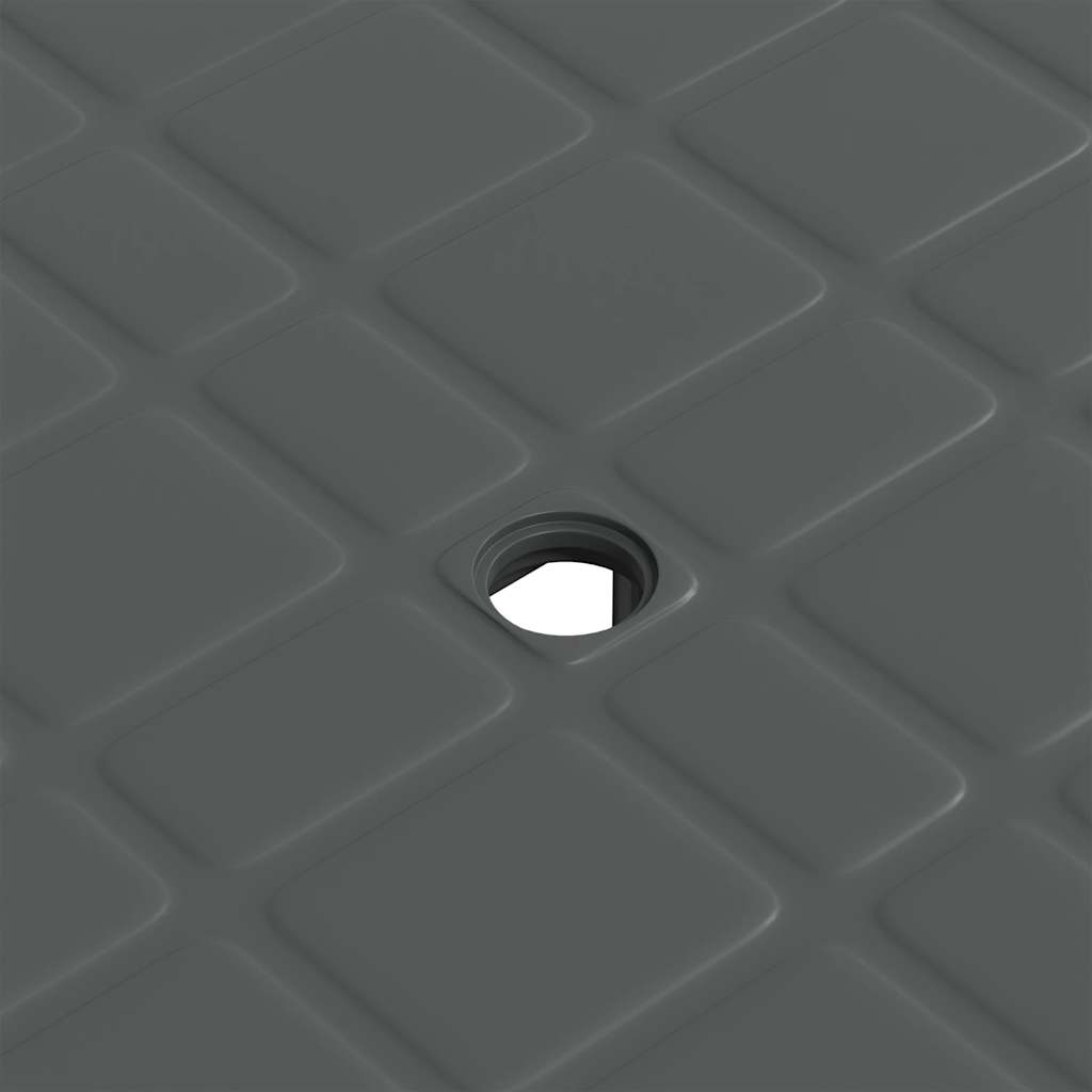 Tuintafel 80x75x72 cm kunststof antraciet is nu te koop bij PeponiXL, paradijselijk wonen!