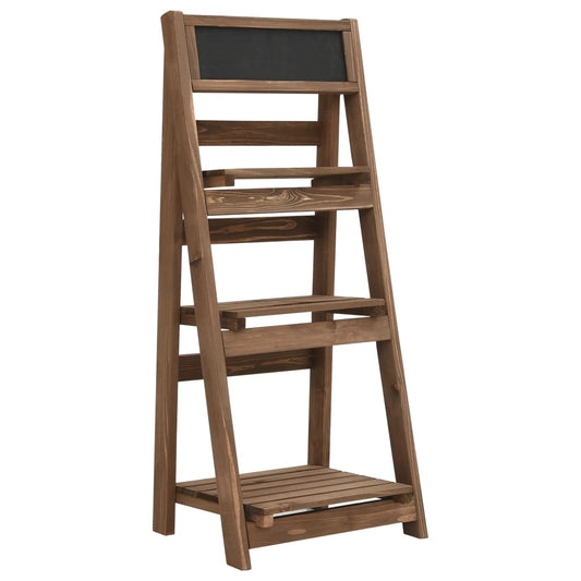 Plantenstandaard 3-laags met bord 40x30x90 cm massief vurenhout is nu te koop bij PeponiXL, paradijselijk wonen!