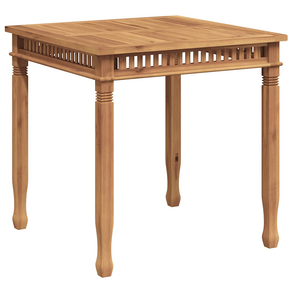 Tuintafel 80x80x80 cm massief teakhout is nu te koop bij PeponiXL, paradijselijk wonen!