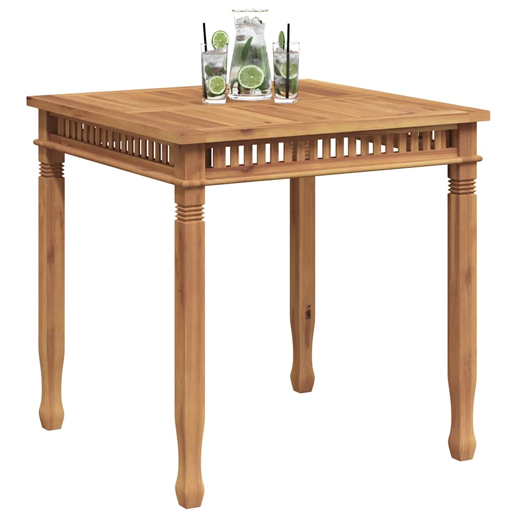 Tuintafel 80x80x80 cm massief teakhout is nu te koop bij PeponiXL, paradijselijk wonen!