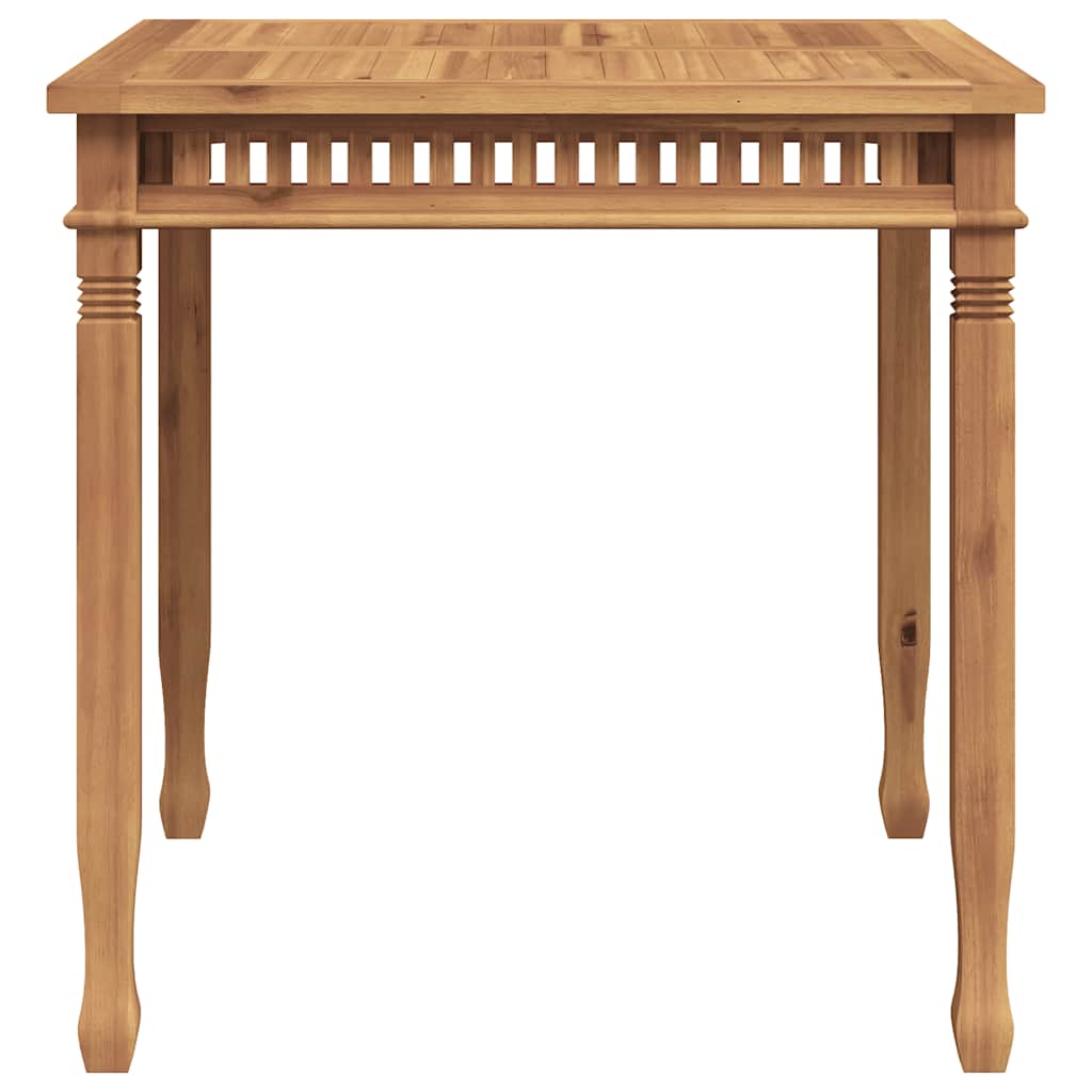 Tuintafel 80x80x80 cm massief teakhout is nu te koop bij PeponiXL, paradijselijk wonen!