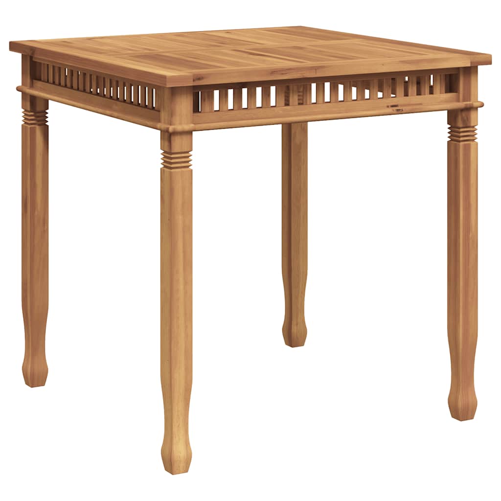 Tuintafel 80x80x80 cm massief teakhout is nu te koop bij PeponiXL, paradijselijk wonen!