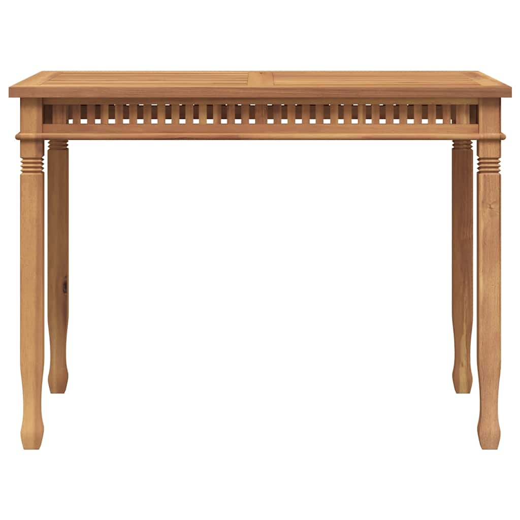 Tuintafel 120x65x80 cm massief teakhout is nu te koop bij PeponiXL, paradijselijk wonen!