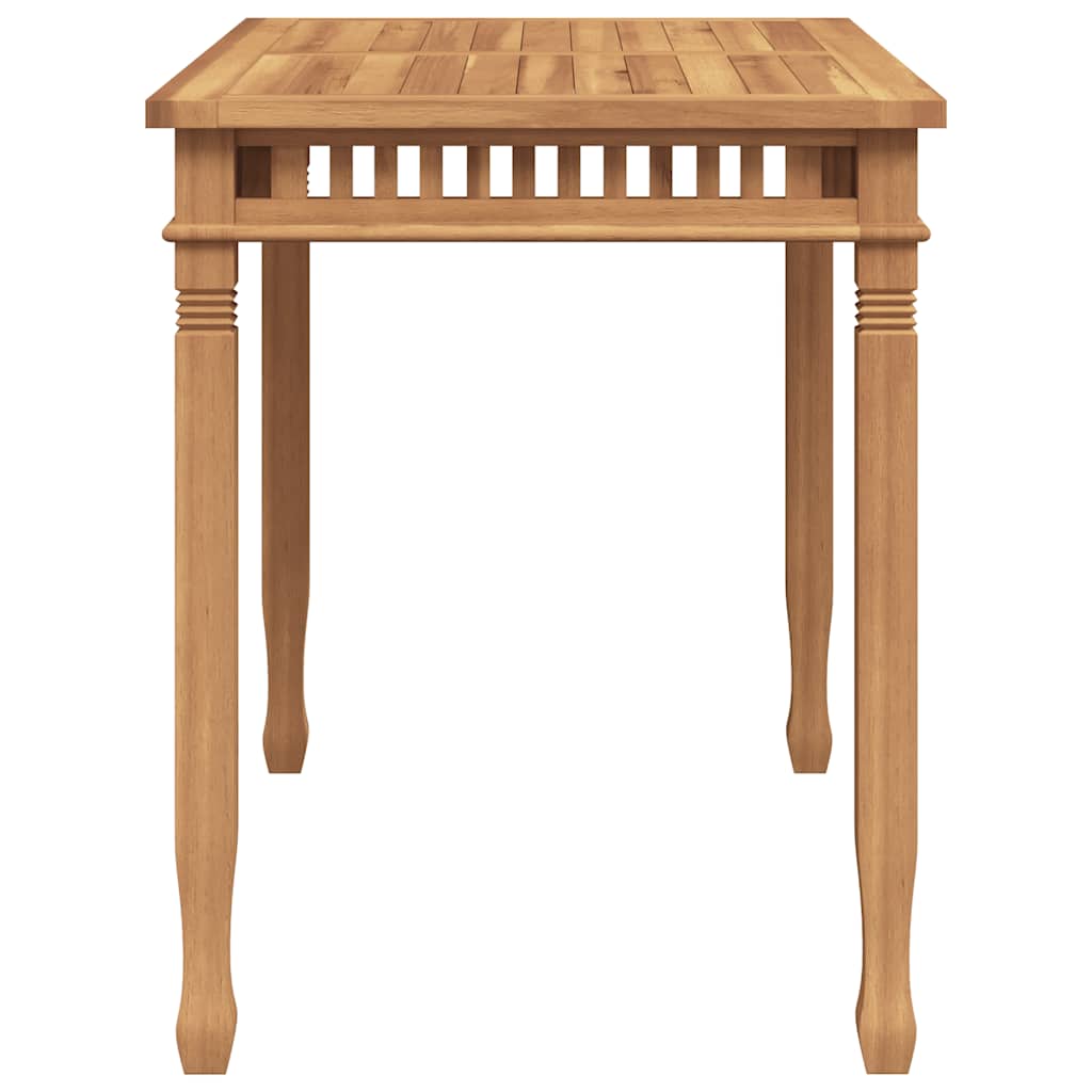 Tuintafel 120x65x80 cm massief teakhout is nu te koop bij PeponiXL, paradijselijk wonen!