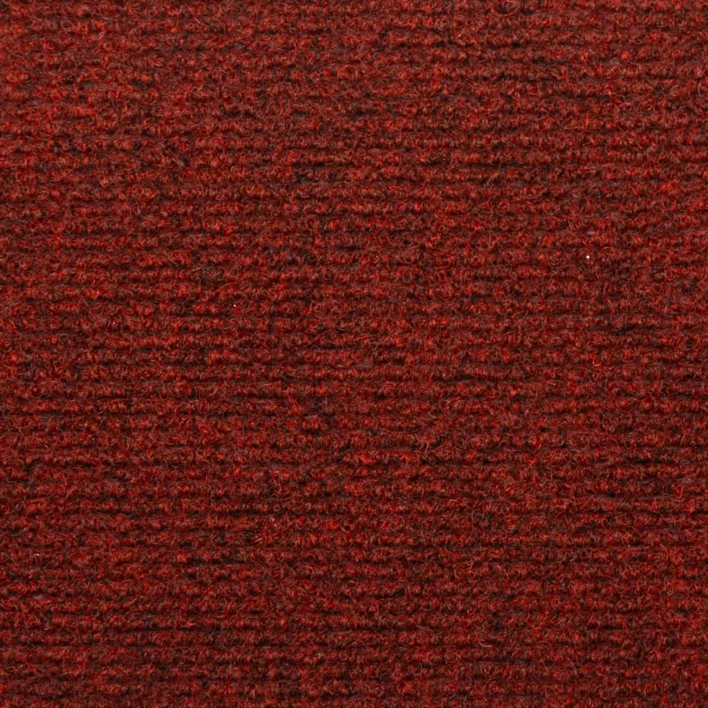 Trapmatten Zelfklevend 15 stuks 65x21x4 cm Bordeaux Rood Rechthoekige Rand is nu te koop bij PeponiXL, paradijselijk wonen!