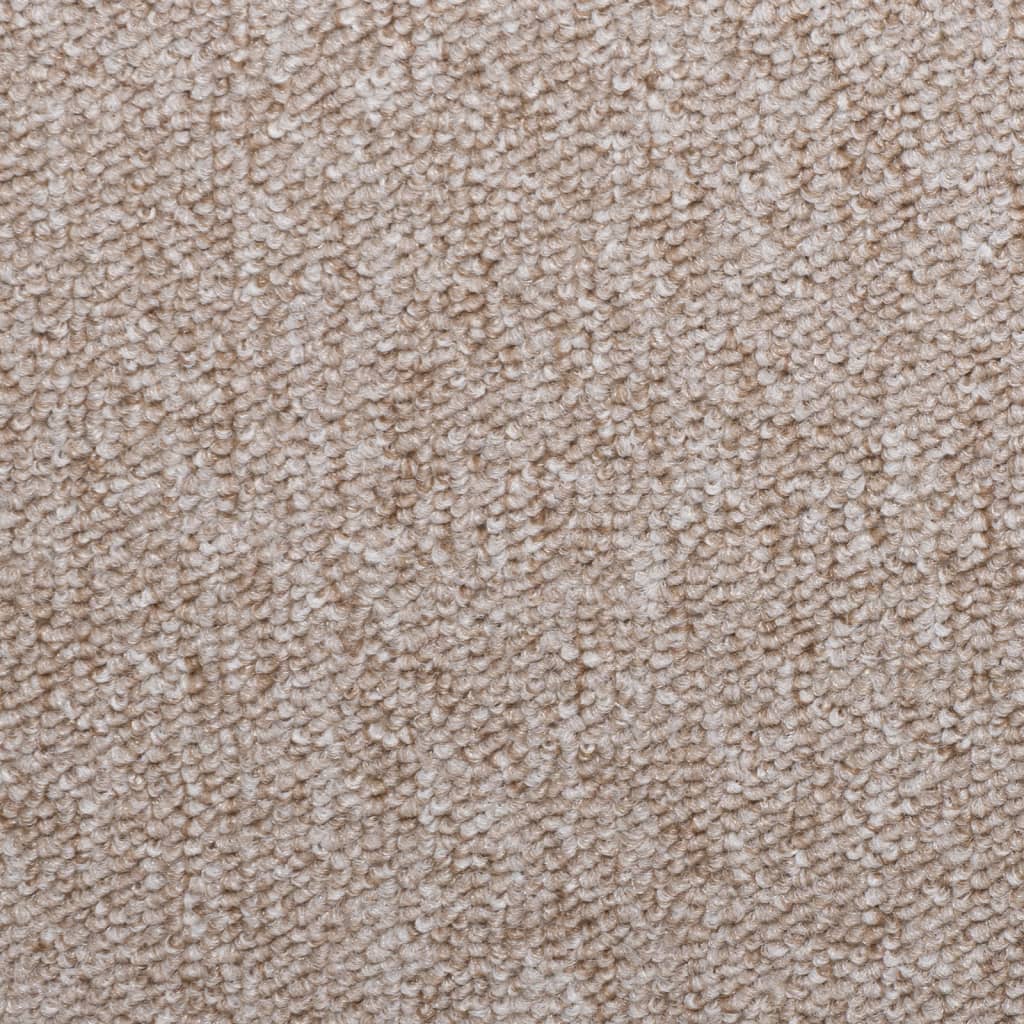 Trapmatten 15 st 65x21x4 cm Taupe Rechthoekige Rand is nu te koop bij PeponiXL, paradijselijk wonen!
