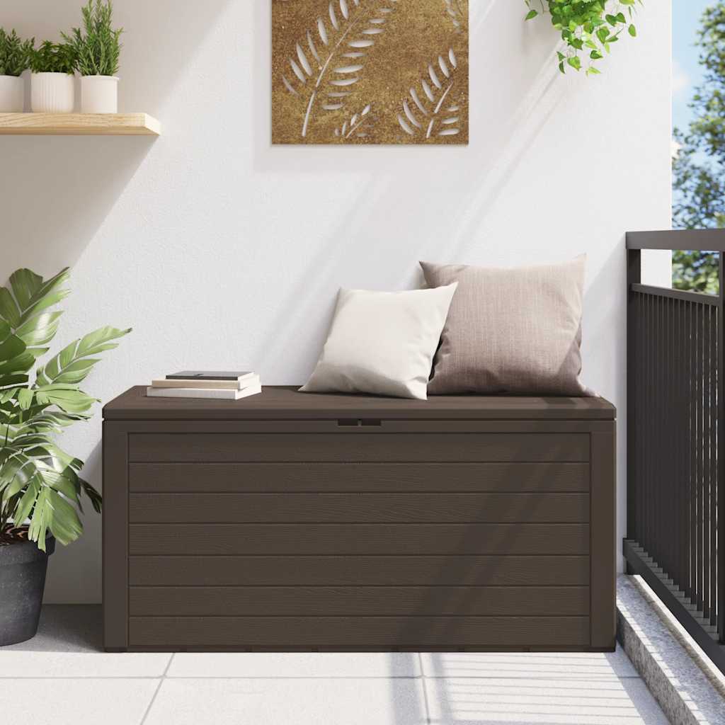 Tuinbox 116x44x55 cm bruin is nu te koop bij PeponiXL, paradijselijk wonen!