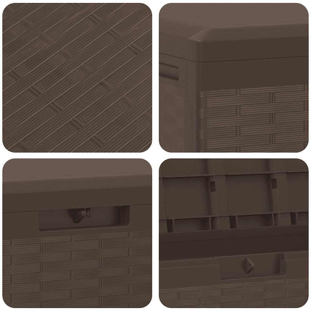 Tuinbox 114x47x60 cm bruin is nu te koop bij PeponiXL, paradijselijk wonen!