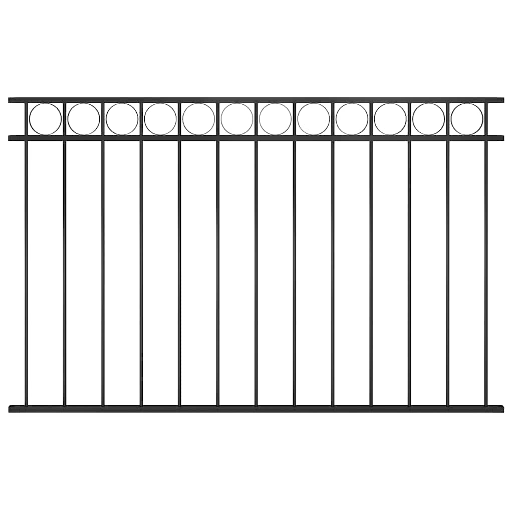 Schuttingpaneel Assen staal 1,7x1 m zwart is nu te koop bij PeponiXL, paradijselijk wonen!